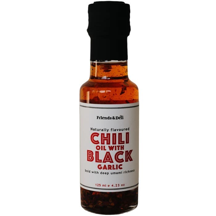 Friends & Deli Chiliolja med Svart Vitlök 125ml