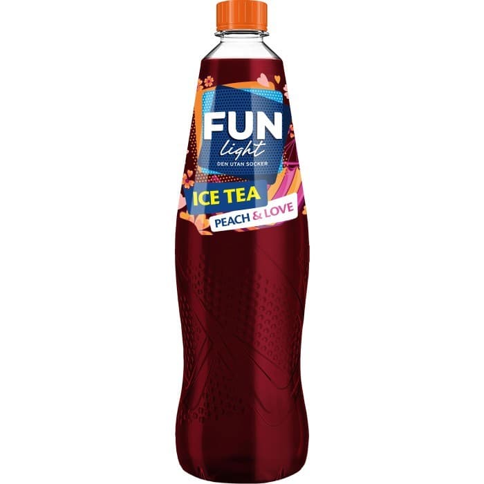 Fun Light Ice Tea Peach & Love 1L från FUN Light - köp hos Delitea