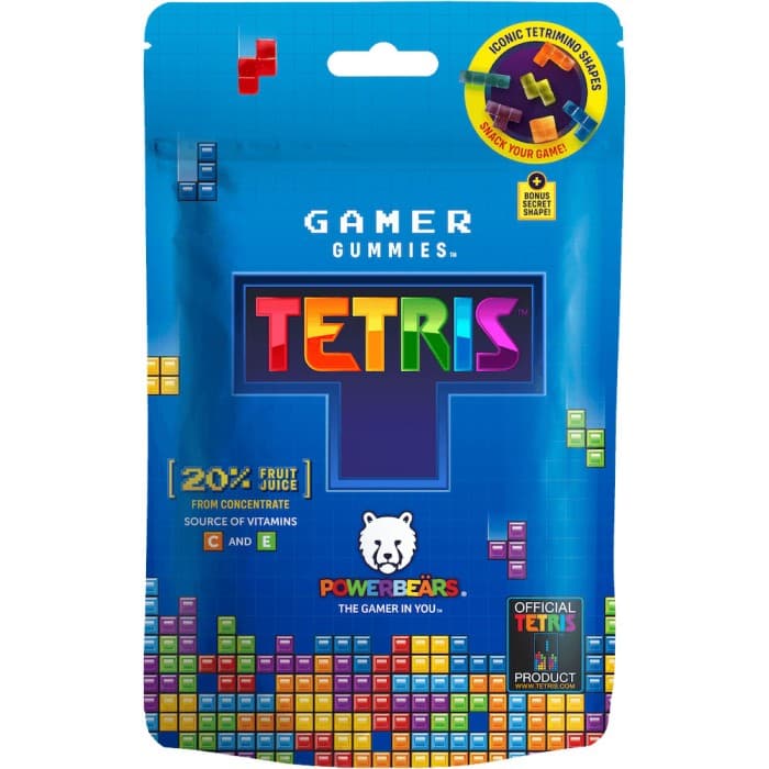 Powerbeärs Gamer Gummies Tetris 125g – från Powerbeärs – 29 kr – hos Delitea