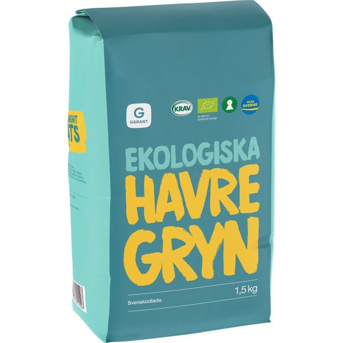 Garant Havregryn Ekologiska 1,5kg