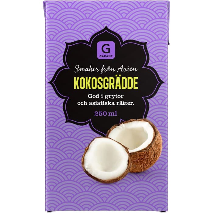Garant Kokosgrädde 22% 250ml