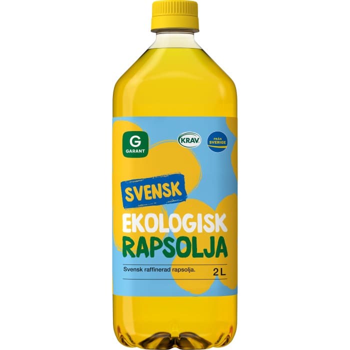 Garant Svensk Ekologisk Rapsolja Eko 2L
