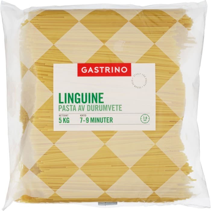 Gastrino Linguine Pasta 5kg från Gastrino – köp hos Delitea
