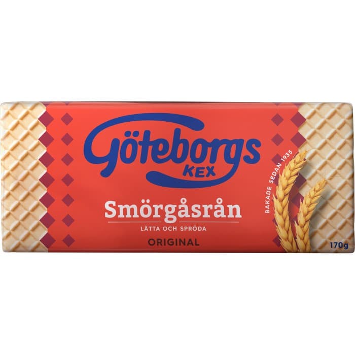 Göteborgs Kex Smörgåsrån Vete 170g