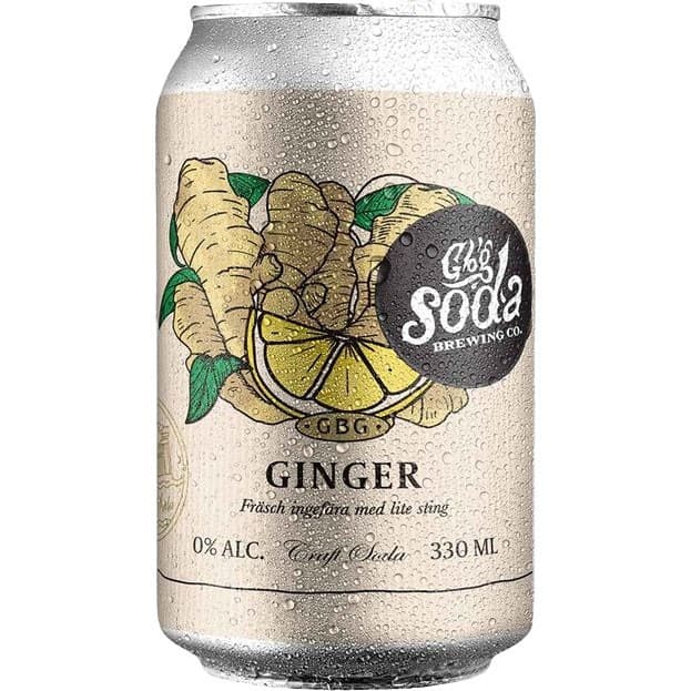 Gbg Soda Ginger Craft Soda 33cl - från Gbg Soda - 27 kr - hos Delitea