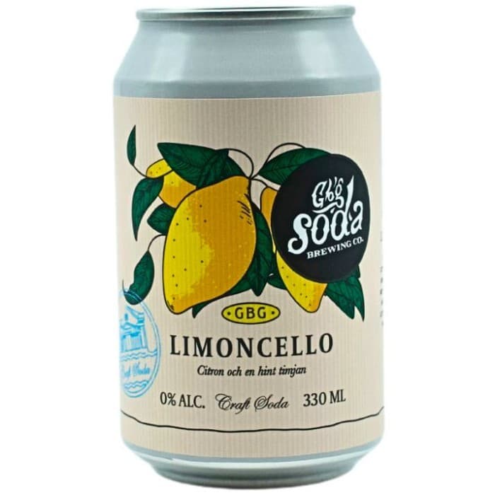 Gbg Soda Limoncello Burk 33cl från Gbg Soda – köp hos Delitea