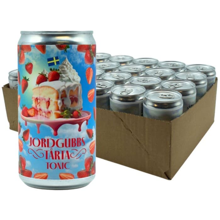 Gbg Soda Tonic Jordgubbstårta 24x250ml