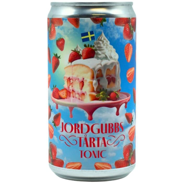 Gbg Soda Tonic Jordgubbstårta 250ml
