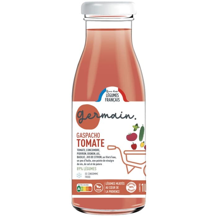 Cultures de France Germain Gaspacho Tomate 0,5L – från Cultures de France – 69 kr – hos Delitea