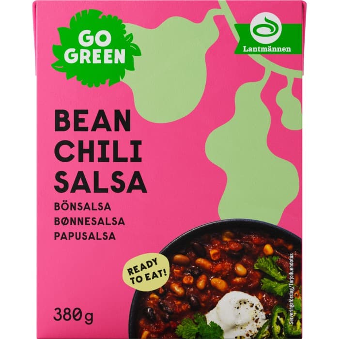 GoGreen Bönsalsa Ready To Eat Bean Chili Salsa 380g – från GoGreen – 23 kr – hos Delitea