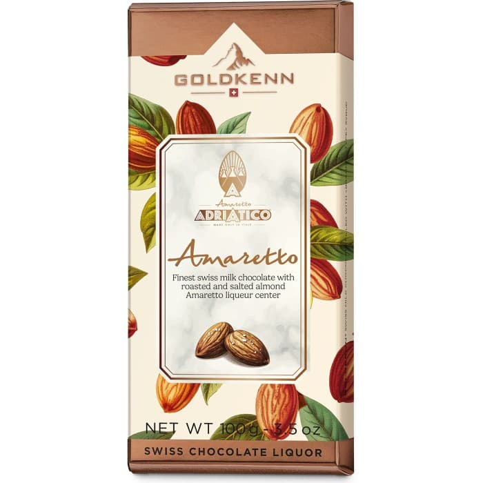 Goldkenn Amaretto Likörfylld Choklad 100g från Goldkenn - köp hos Delitea