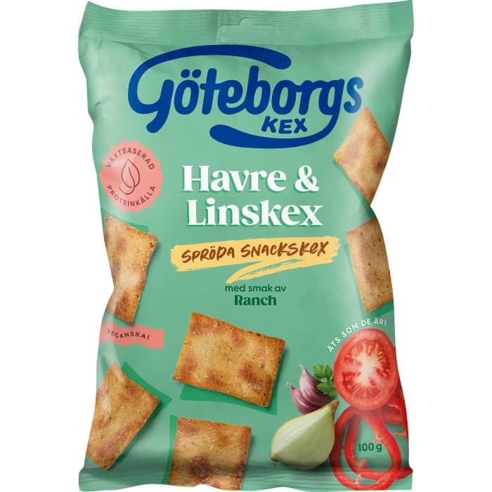 Göteborgs Kex Havre & Linskex Ranch 100g