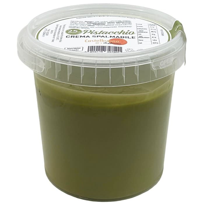 Castelbuono Pistagekräm 25% 1kg