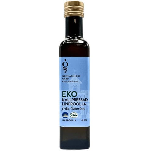 Gunnarshögs Gård Kallpressad Linfröolja 250ml
