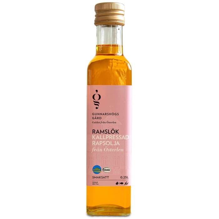 Gunnarshögs Gård Rapsolja Ramslök 250ml