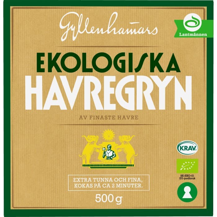 Gyllenhamars Havregryn 500g