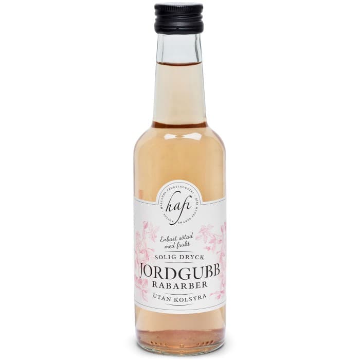 Hafi Jordgubb & Rabarber Dryck 250ml – från Hafi – 33 kr – hos Delitea