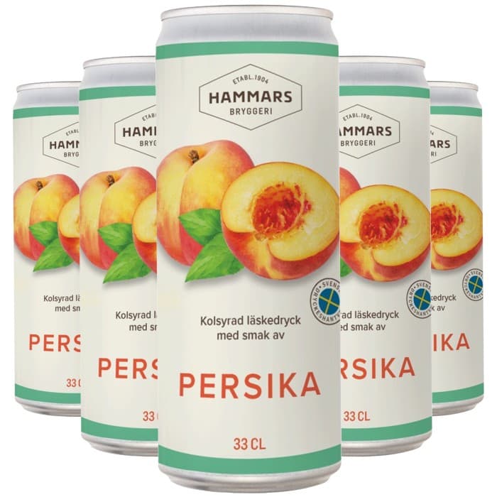 Hammars Bryggeri Persika Burk 5x33cl – från Hammars Bryggeri – 85 kr – hos Delitea