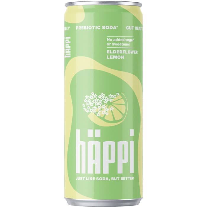 hÄppi Prebiotisk Läsk Fläder Citron 33cl - från hÄppi - 26 kr - hos Delitea