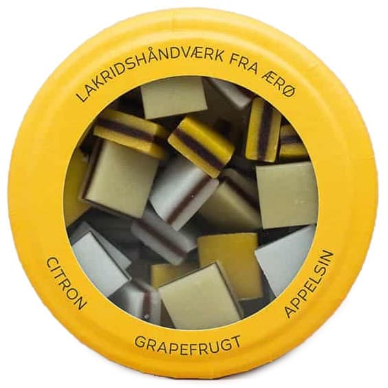 Hattesens Konfektfabrik Citrusmix Konfektask 125g