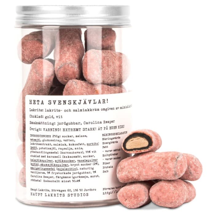 Haupt Lakrits Heta Svenskjävlar! 250g