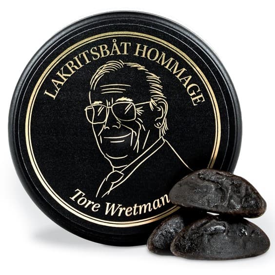 Haupt Lakrits Lakritsbåt "Hommage" Tore Wretman 75g