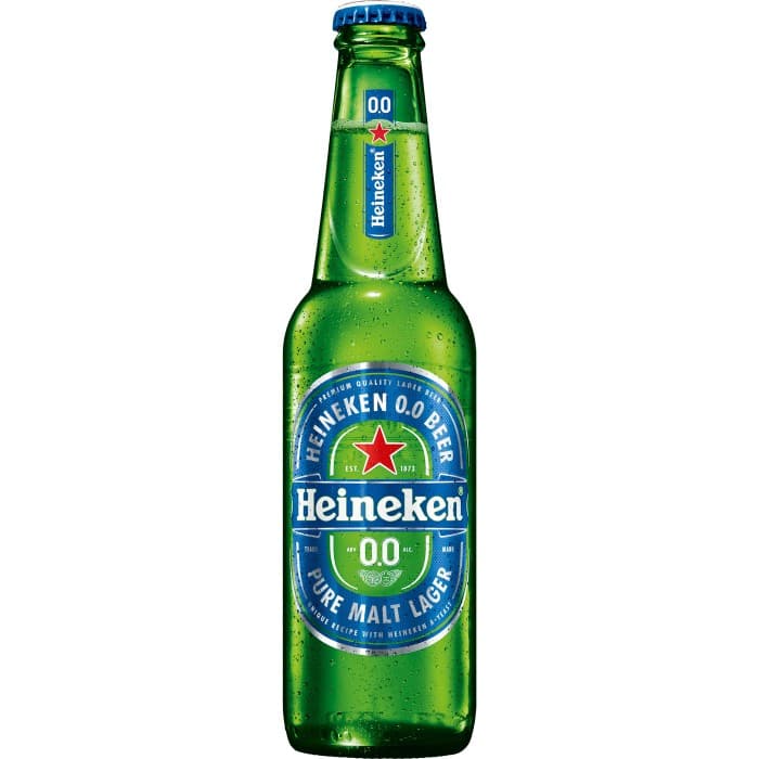 Heineken Alkoholfri 0,0% Öl Flaska 33cl
