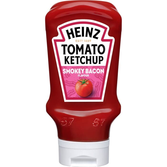 Heinz Tomatketchup Smokey Bacon Flavour 460g