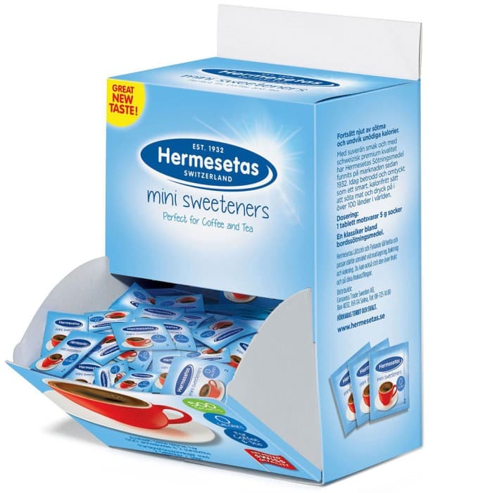 Hermesetas Sötningsmedel Mini Sweeteners Portionspåsar 500st från Hermesetas – köp hos Delitea