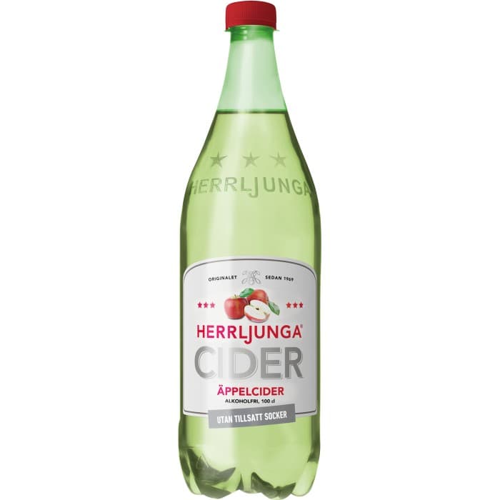 Herrljunga Äppelcider Light 0,7% 1L