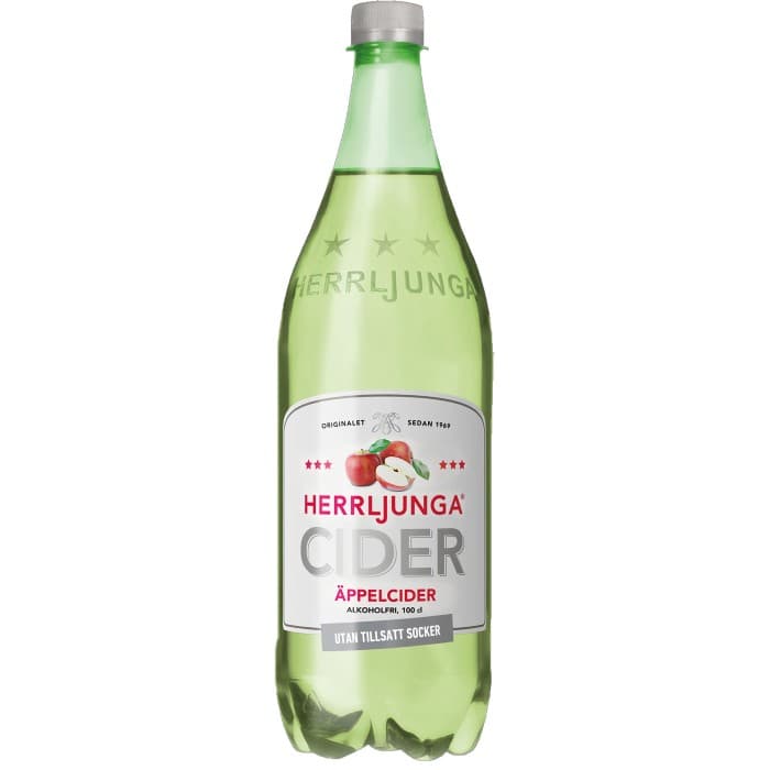 Herrljunga Äppelcider Light 0,5% 1L – från Herrljunga Cider – 22 kr – hos Delitea