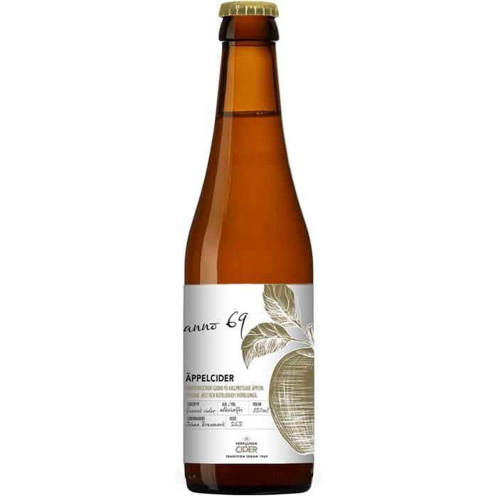 Herrljunga Cider Äppelcider Anno 69 33cl – från Herrljunga Cider – 19 kr – hos Delitea