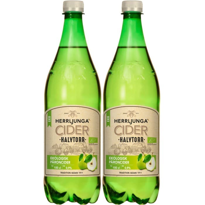 Herrljunga Päroncider 0,9% Eko 2x1L