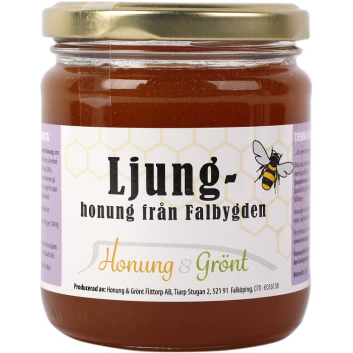 Honung & Grönt Svensk Ljunghonung från Falbygden 350g – från Honung & Grönt – 99 kr – hos Delitea