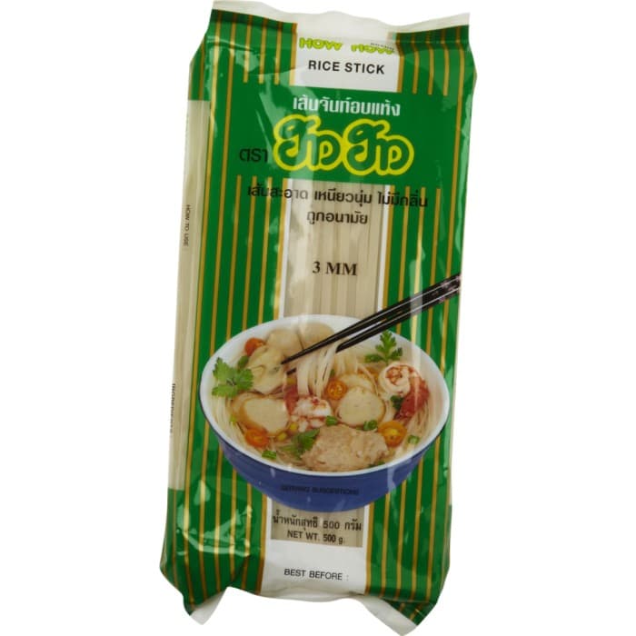 How How Risnudlar 3mm 500g