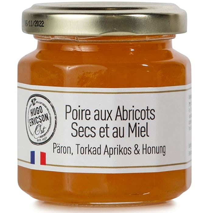 Hugo Ericson Ost Marmelad med Päron, Aprikos & Honung 125g