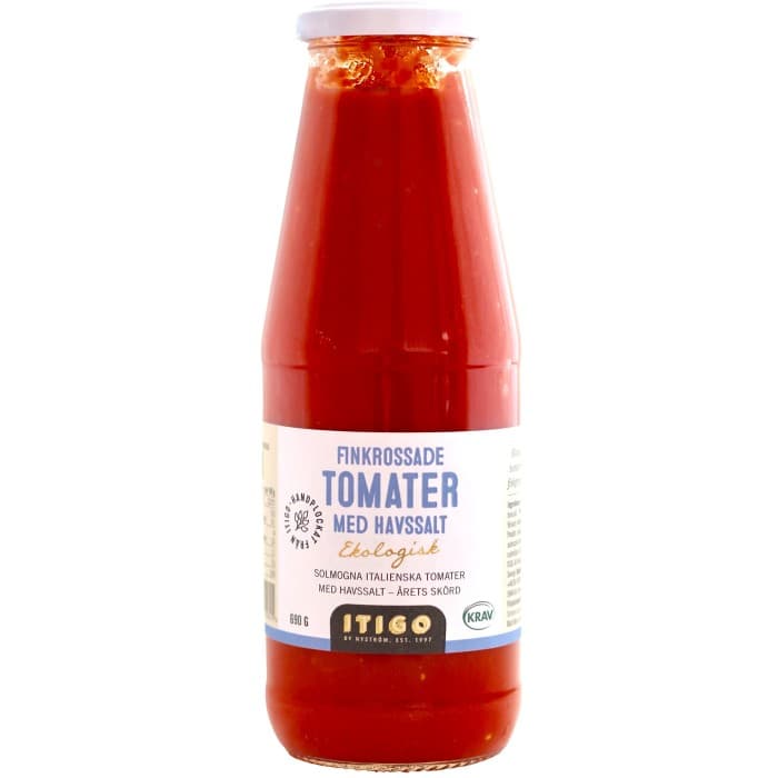 Itigo Finkrossade Tomater med Havssalt 690g