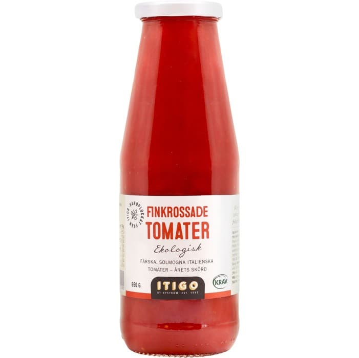 Itigo Tomater Finkrossade Eko 690g