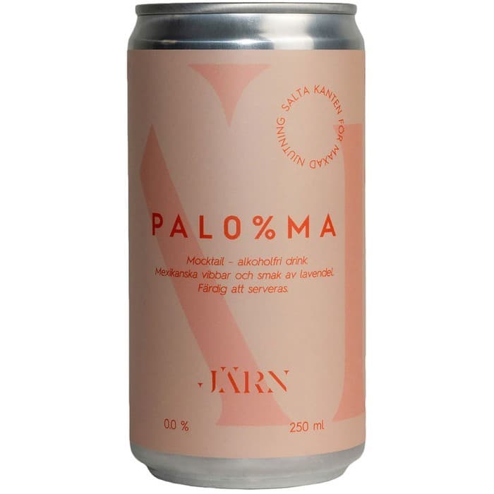 JÄRN Paloma Ready to Drink Mocktail Alkoholfri 250ml – från JÄRN – 25 kr – hos Delitea