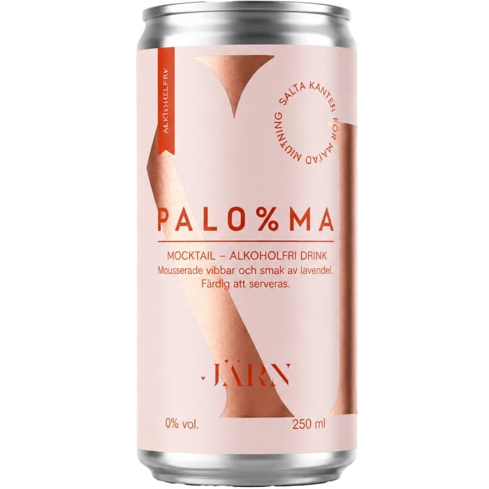 JÄRN Paloma Ready to Drink Mocktail Alkoholfri 250ml från JÄRN - köp hos Delitea