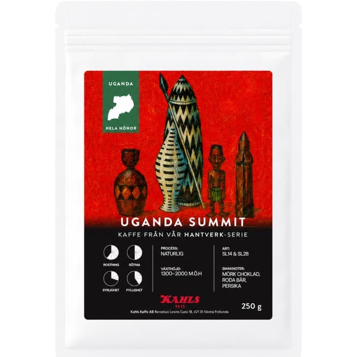 Kahls Kaffe Uganda Summit Hela Bönor 250g från Kahls Kaffe - köp hos Delitea