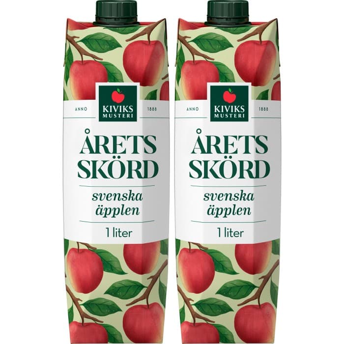 Kiviks Årets Skörd Äppelmust med Fruktkött 2x1L från Kiviks – köp hos Delitea
