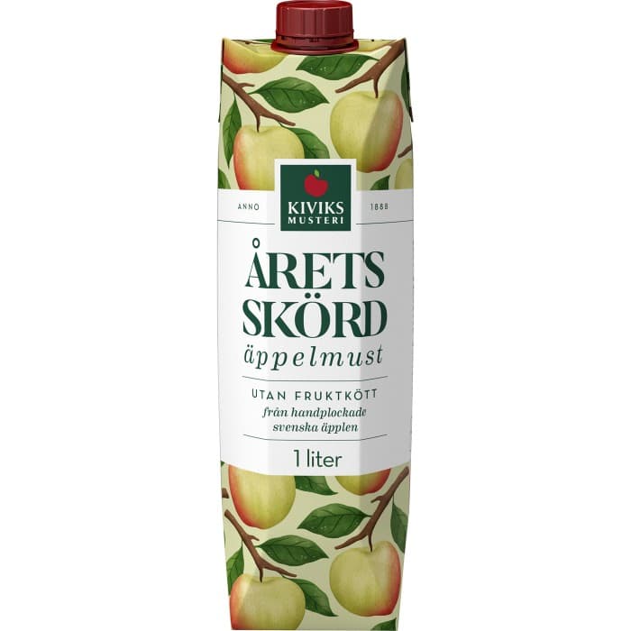 Kiviks Musteri Årets Skörd Äppelmust utan Fruktkött 1L från Kiviks – köp hos Delitea