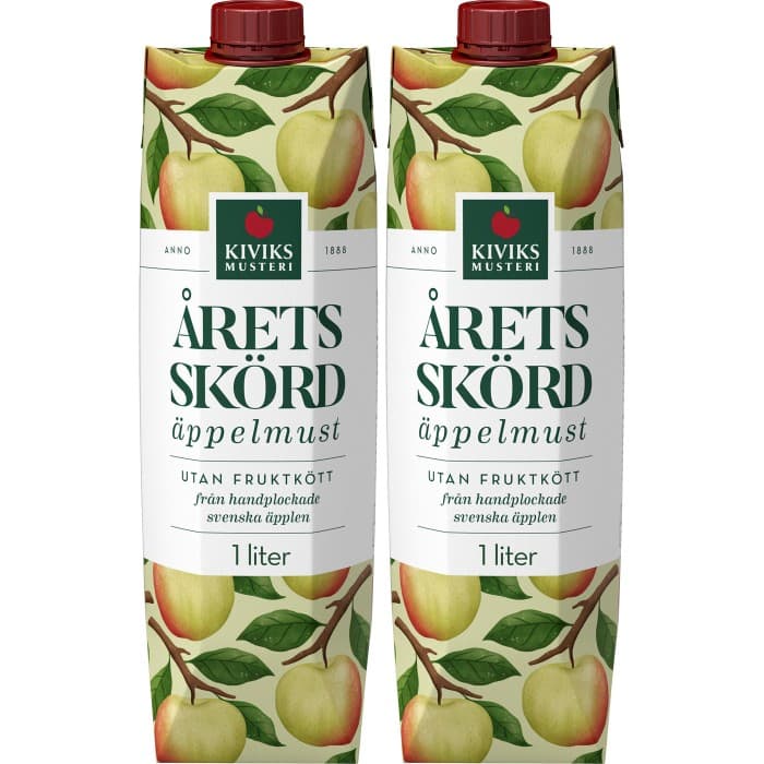 Kiviks Årets Skörd Äppelmust utan Fruktkött 2x1L från Kiviks – köp hos Delitea