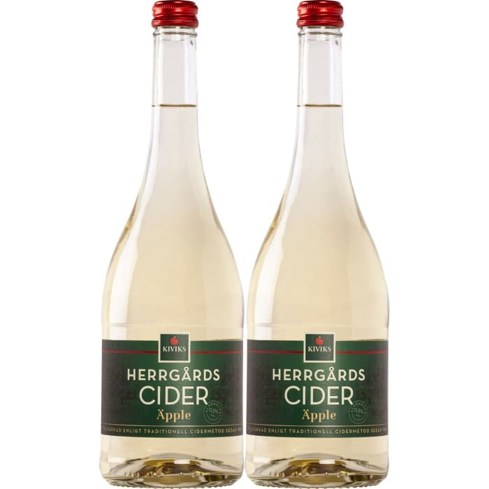 Kiviks Herrgårdscider Äpple 0,3% 2x75cl