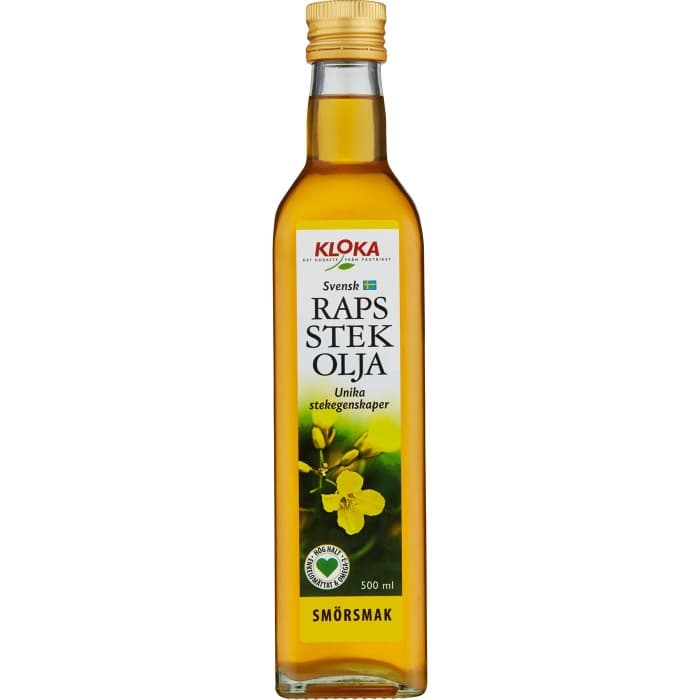 Kloka Rapsstekolja Smörsmak 500ml