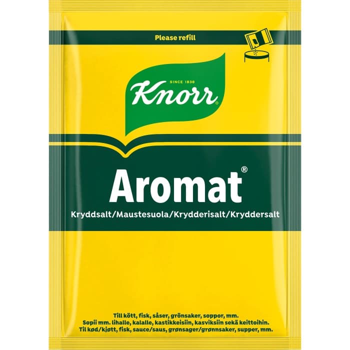 Knorr Aromat Kryddsalt Refill 90g