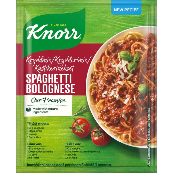 Knorr Spaghetti Bolognese Kryddblandning 38g