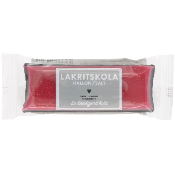 Konfektyrfabriken i Hälsingborg Hallon & Lakritskola 50g