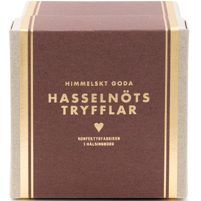 Konfektyrfabriken i Hälsingborg Himmelskt Goda Hasselnötstryfflar 200g